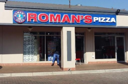 romans pizza menu